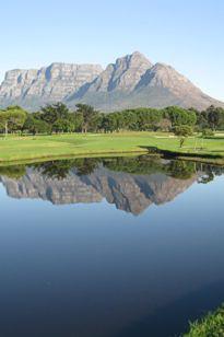 Golfplatz in Südafrika