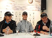 Pressekonferenz mit Langer, Kaymer und Montgomery bei der BMW International Open 2009